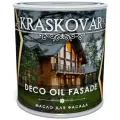 Масло для дерева и фасада Kraskovar Deco Oil Facade Ваниль 2,2л для защиты древесины