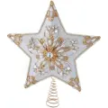 Звезда на елку Роскошь Вероны 34 см золотая, Kurts Adler, S4410
