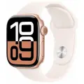 Смарт-часы Apple Watch Series 10 2024 GPS 46mm Rose Gold/Розовый, спортивный ремешок S/M