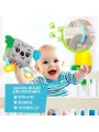 Развивающая игрушка с прорезывателем и звуком «Кубик: Коала»