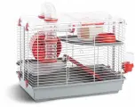 Клетка для грызунов My Pets Solutions PINO, размер - 45 x 27 x 34 см, цвет - красный/серый
