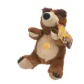 Игрушка мягкая Маша и Медведь мишка 20см, озвученный /мульти-пульти/ в кор.24шт