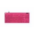 Игровая клавиатура Logitech PRO X TKL RAPID, магнитные переключатели, USB-C, RGB-подсветка, 87 клавиш