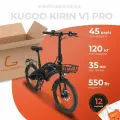 Электровелосипед взрослый Kugoо V3, скорость до 45 км/ч, запас хода 45 км, нагрузка 120 кг