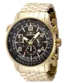 Наручные часы INVICTA Aviator, 331804R золотистый/черный