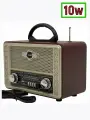 Радиоприёмник/Ретро радио/Блютуз колонка/8098/10Вт/WT