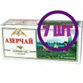 Чай Азерчай зеленый с чабрецом 25 пак.*2 гр (комплект 7 шт.) 2760094