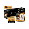 Влажный корм для собак жаркое с уткой в желе 28шт по 85г / Цезарь