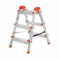 Стремянка стальная двухсторонняя Dogrular 3 ступени ярус 122403
