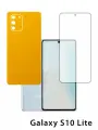 Комплект 2 шт. Защитная пленка 360 градусов для Galaxy S10 Lite, виниловая пленка, пленка на самсунг