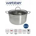 Кастрюля WEBBER BE-350/2, 6.1 л