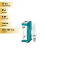 (20 шт.) Светодиодная лампочка IEK свеча C35 E14 9W(810lm) 4000К 4K ECO LLE-C35-9-230-40-E14 Нейтральный белый. Цоколь E14