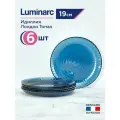 Набор тарелок Luminarc Идиллия Лондон Топаз десертные плоские, 19 см, 6 шт