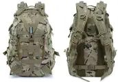 Рюкзак тактический туристический городской35-40литров из водонепроницаемой ткани цвет мультикам