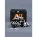 Би лед линзы 3 дюйма Aozoom A19, 5500K 12V, светодиодные 50/58 W, ближний/дальний, яркий белый свет, замена штатных