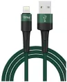 Кабель USB 2.0 - Type C TFN ENV 1.2m нейлон/зеленый, TFN, TFN-С-ENV-AC1MGRN
