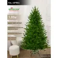 Елка искусственная новогодняя литая высокая 185 см, ель на Рождество в комнату, Империя Ёлок