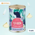 FLORIDA Консервы для собак Телёнок с грушей, 6шт. х 400гр. Влажный корм