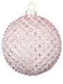 Набор елочных шаров Розовый медальон 8 см из 6 штук от бренда KARLSBACH