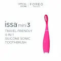 FOREO ISSA Mini 3 Ультрагигиеничная силиконовая звуковая электрическая зубная щетка подходит для ухода за белыми зубами, деснами, щеками и языком в течение 265 дней без подзарядки