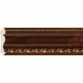 Плинтус потолочный Карниз 107, красное дерево С золотом. Cosca.