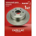 Тормозной диск Kortex для Cadillac Escalade 2007 - 2011 Задний (d - 324mm) OEM 1771149, 22968231, 25832103, KD0605