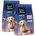 DOG’S MENU JUNIOR для щенков с индейкой 10 + 10 кг