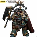 Подвижная фигурка Warhammer Ересь Хоруса JOYTOY 30K 1/18 Сыны Хоруса Претор легиона с топором силы Подарочная модель