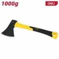 Топор с фиберглассовой рукояткой 1000гр Deli DL5710