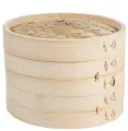Пароварка бамбуковая Real Tang Steamer 2 яруса 21 см