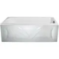 Ванна 1Marka MARKA ONE Modern 170x75 01мод1775, акрил, глянцевое покрытие, белый