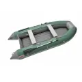 Лодка надувная ПВХ под мотор ROGER Zefir 3500 LT, лодка роджер НДНД малый киль (зеленый-серый комбинированный)