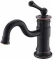 Смеситель для раковины Timo Adelia 6061/04F черный антик