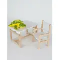 Детский стол и стул растущий для малышей от года
