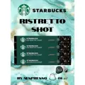 Кофе в капсулах Starbucks Ristretto Shot, для кофемашин Nespresso, 40 капсул, 4 упаковки
