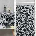 Полотенце махровое Этель Leopard чёрный, 50х90 см, 100% хлопок, 420 гр/м2