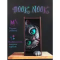 Booknook - вставка-шкатулка для книг с Чеширским котом