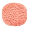 Пряжа для вязания ПНК им. Кирова Ирис 25 гр 0802 св. оранжевый 8 шт 25 гр/150 м 100% мерсеризованный хлопок