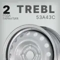 Стальной колесный диск Trebl 53A43C 5.5x14/4x100 D60.1 ET43 Silver