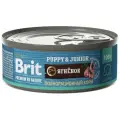 Корм для щенков Brit Premium всех пород с ягненком консервированный 100 г - 6 шт.