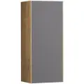 Шкаф AQUATON Сохо подвесной, Дуб Веллингтон/Графит софт (1A258403AJA00)