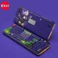 Клавиатура механическая беспроводная игровая с экраном KZZI Z98 / Подключение: 2.4G, BLUETOOTH, TYPE-C/Русская раскладка