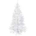 Ёлка «Метель» 180 см, белая, пушистая, 485 веток, для праздника