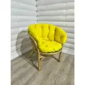 Подушка для кресла Багама Люкс желтая