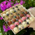 Клубника в шоколаде Композиция в коробке Heaven of Love 20-36 шт