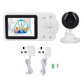 Baby Monitor с камерой Sound 2,8 -дюймовый ЖК -дисплей беспроводной разумный мониторин