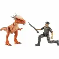 Фигурка Динозавр Стигги и наемник Мир юрского периода - Stiggy & Mercenary