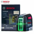 Лазерный уровень Bosch GLL30G, 2 строки зеленый луч, Виден с 10 м,0,8 мм/м