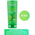 GARNIER Бальзам-ополаскиватель Fructis Огуречная Свежесть укрепляющий, для волос, склонных к жирности, 387 мл - 6 шт