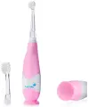 Электрическая зубная щетка Brush-Baby (с 0 до 3 лет) Розовая